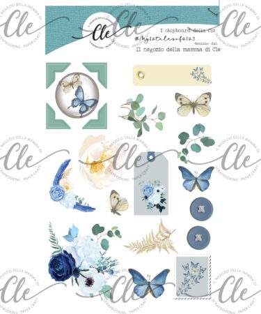 IL NEGOZIO DELLA MAMMA DI CLE - GLI ABBELLIMENTI DELLA CLE – MY 12 TALES OF 2023 - GENNAIO - CHIPBOARDS