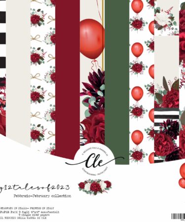 IL NEGOZIO DELLA MAMMA DI CLE - LE CARTE DELLA CLE - MY 12 TALES OF 2023 - FEBBRAIO PAPER PACK
