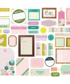 Alternative view of SIMPLE STORIES - COLLEZIONE FLEA MARKET - JOURNAL BITS & PIECES