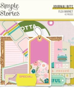 SIMPLE STORIES - COLLEZIONE FLEA MARKET - JOURNAL BITS & PIECES