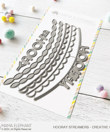 MAMA ELEPHANT - set di fustelle Hooray Streamers