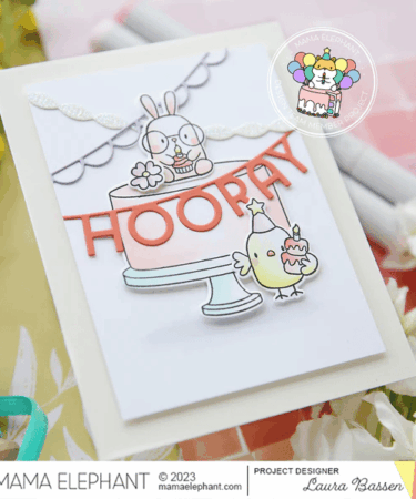 Alternative view of MAMA ELEPHANT - set di fustelle Hooray Streamers