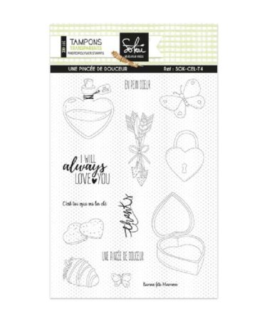 SOKAI - Collezione  SO' Celebrate  -Set di timbri - Une pincée de douceur