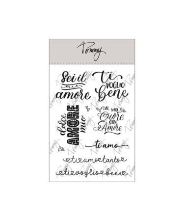 TOMMY ART  clear stamps – Dolce amore – Design by Ceciliadoingart