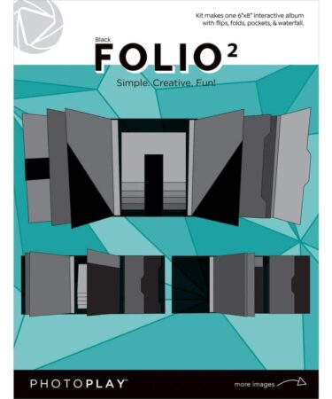 Photoplay Folio 6"X8" - Black