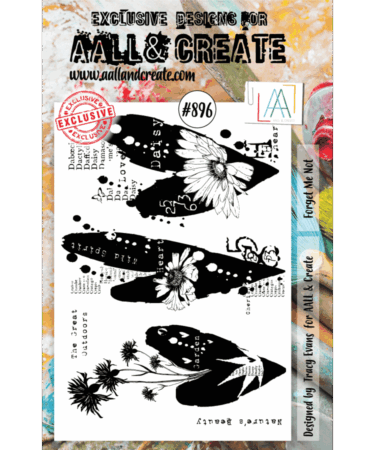 AAL & CREATE - set di timbri FORGET ME NOT #896