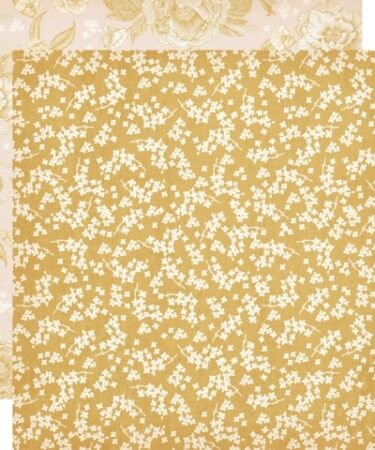 SIMPLE STORIES - COLLEZIONE WILD FLOWER - Carta Patterned BREATH DEEP