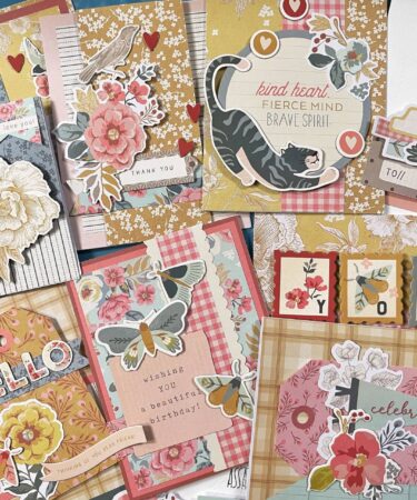 TINTA UNITA COORDINATE A COLLEZIONE WILD FLOWER -SIMPLE STORIES