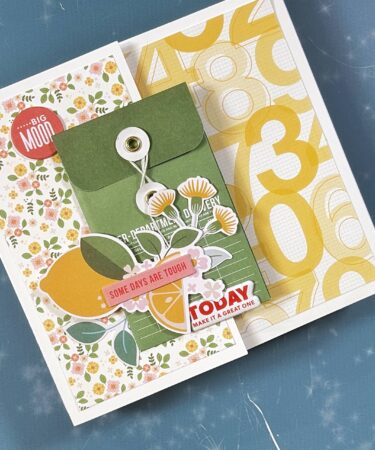 FOLIO PHOTOPLAY DECORATO CON LA COLLEZIONE SOME DAYS - PRODOTTO CONTENITORE