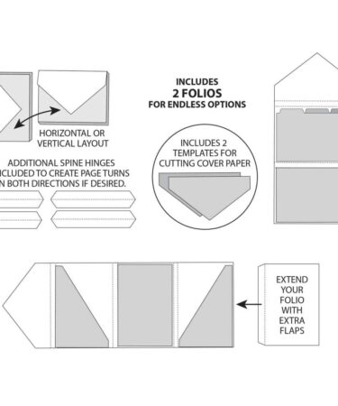 Alternative view of 49 And Market Foundations 4"X6" Envelope Folio Set  -Black