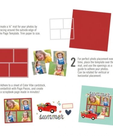 Alternative view of SIMPLE STORIES - Simple Pages Page Template - Design 11