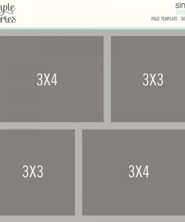 SIMPLE STORIES - Simple Pages Page Template - Design 11