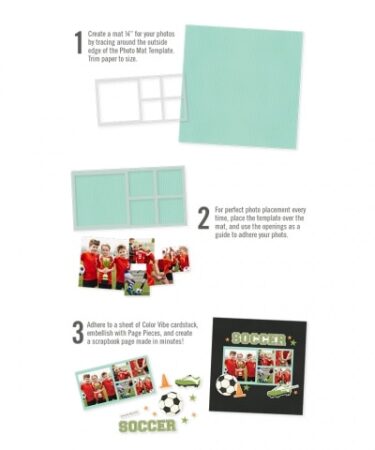 Alternative view of SIMPLE STORIES - Simple Pages Page Template - Design 12