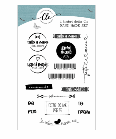 IL NEGOZIO DELLA MAMMA DI CLE- I TIMBRI DELLA CLE -FATTO A MANO