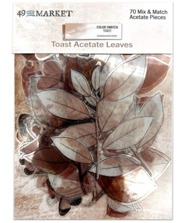 49 and Market - Color Swatch: Collezione Toast - Acetate Leaves