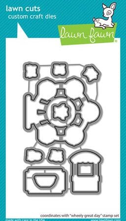 LAWN FAWN- set di fustelle Wheely Great Day