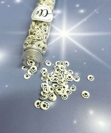 IL NEGOZIO DELLA MAMMA DI CLE- GLI ABBELLIMENTI DELLA CLE- RIEMPIMENTO PER SHAKER CARD -ZAMPETTE