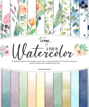 TOMMY ART - Tommy paper pack – A year in watercolor
