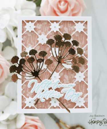 Alternative view of HONEY BEE - A2 Cover Plate Top  - Delicate Daisy