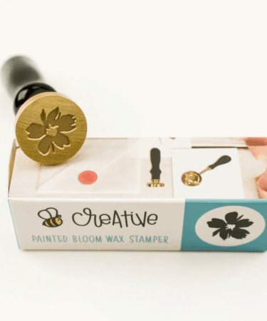 HONEY BEE - Painted Bloom - Wax Stamper