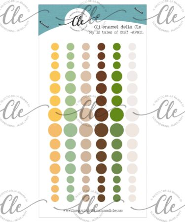 IL NEGOZIO DELLA MAMMA DI CLE - GLI ABBELLIMENTI DELLA CLE – MY 12 TALES OF 2023- ENAMEL APRILE