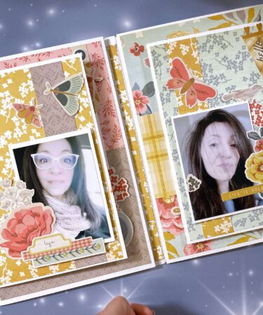 Alternative view of MINI ALBUM- WILD FLOWER- SIMPLE STORIES- PRODOTTO CONTENITORE