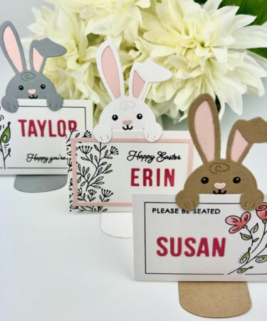 Alternative view of TAYLORED EXPRESSIONS - set di timbri e fustelle coordinate I'M A HUGGER - BUNNY