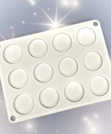 IL NEGOZIO DELLA MAMMA DI CLE - LE ATTREZZATURE DELLA CLE - STAMPO IN SILICONE MULTI FORMA TONDO PER CERALACCA