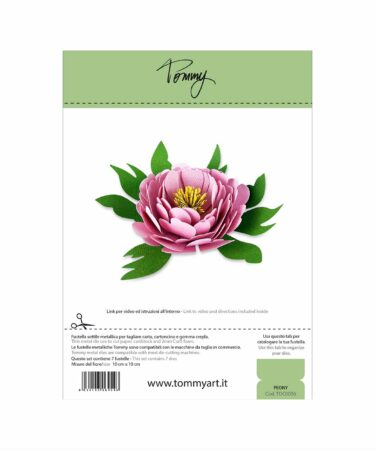 TOMMY ART - fustella Peony ®