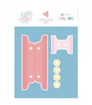 MINTOPIA - Set di fustelle- Collezione Scrap Your Life Tabs Febrero