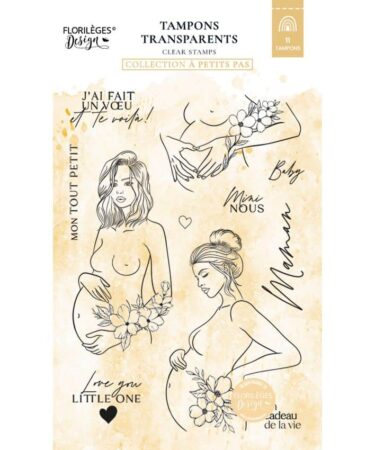 Florileges Design - Collezione A Petit Pas - TAMPONS CLEAR MAMAN