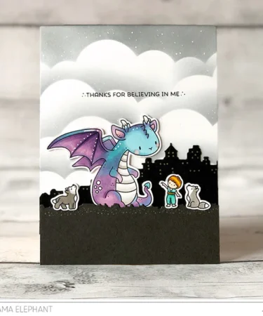 Alternative view of GLI USATI DALLA CLE – MAMA ELEPHANT - fustella ME & MY DRAGON