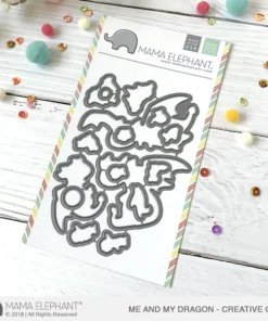 GLI USATI DALLA CLE – MAMA ELEPHANT - fustella ME & MY DRAGON