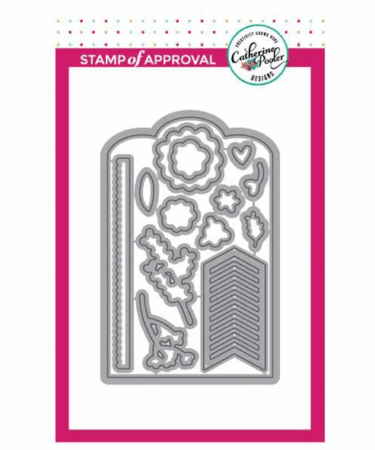 CATHERINE POOLER - fustelle LOVELY FLOWERS AND BANNERS