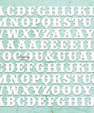 MINTAY PAPERS -Chippies - Decor - Monograms