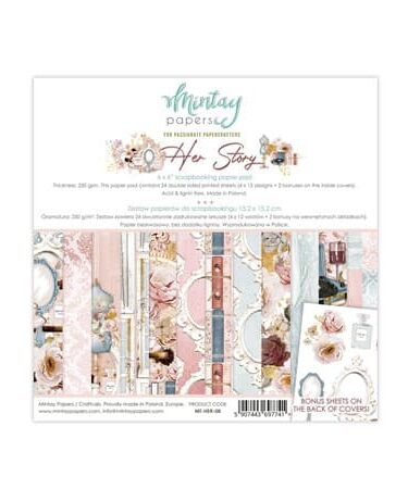 MINTAY PAPERS -Her Story, 15x15 cm (6"x6")