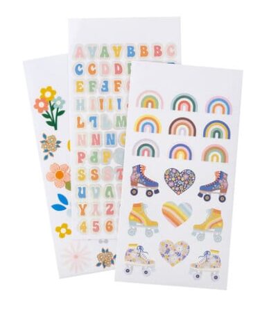 Alternative view of American Crafts Jen Hadfield - Collezione  Flower Child Sticker Book (212pcs)