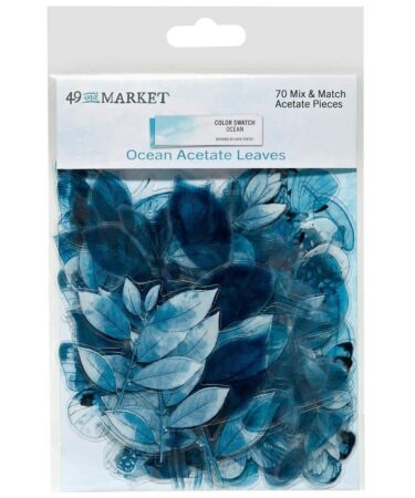 49 and Market - Color Swatch: Collezione  Ocean -  Acetate Leaves