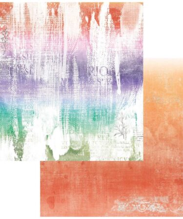 49 and Market - Collezione Spectrum Gardenia - Double-Sided Cardstock 12"X12" - Classics- Tapestry Illusion