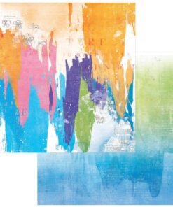 49 and Market – Collezione Spectrum Gardenia –  Double-Sided Cardstock 12"X12" - Classics- Euphoria