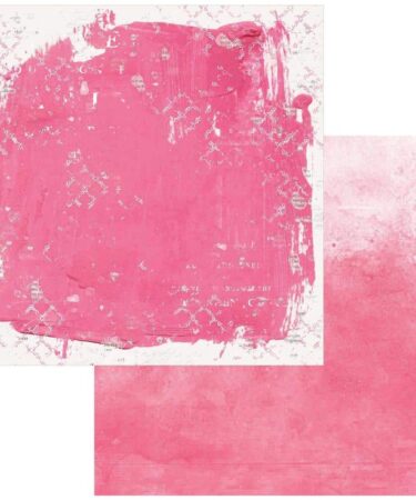 49 and Market - Collezione Spectrum Gardenia - Double-Sided Cardstock 12"X12" - Solid- Pink