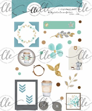 IL NEGOZIO DELLA MAMMA DI CLE - GLI ABBELLIMENTI DELLA CLE – MY 12 TALES OF 2023 - GIUGNO  - CHIPBOARDS