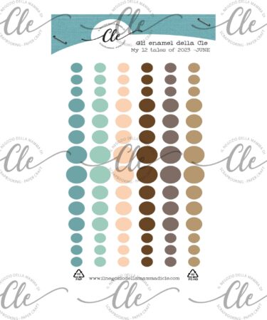 IL NEGOZIO DELLA MAMMA DI CLE - GLI ABBELLIMENTI DELLA CLE – MY 12 TALES OF 2023- ENAMEL  GIUGNO