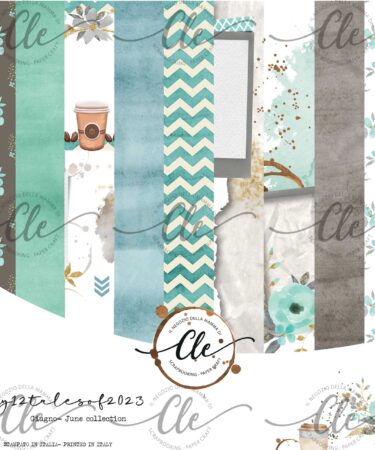 IL NEGOZIO DELLA MAMMA DI CLE - LE CARTE DELLA CLE - MY 12 TALES OF 2023 -  GIUGNO  PAPER PACK