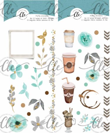 IL NEGOZIO DELLA MAMMA DI CLE - GLI ABBELLIMENTI DELLA CLE - MY 12 TALES OF 2023 - GIUGNO  - PUFFY STICKERS