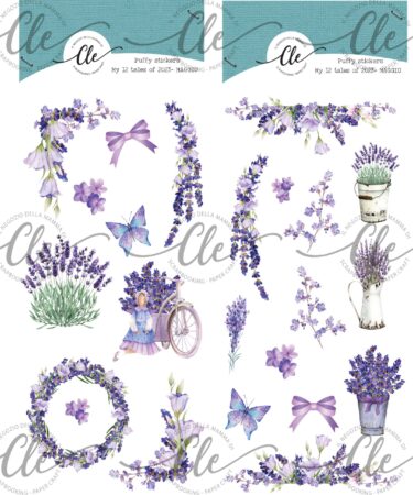 IL NEGOZIO DELLA MAMMA DI CLE - GLI ABBELLIMENTI DELLA CLE - MY 12 TALES OF 2023 -  MAGGIO  - PUFFY STICKERS