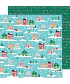 Paige Evans - Collezione Sugarplum Wishes Double-Sided Cardstock 12"X12" - #4