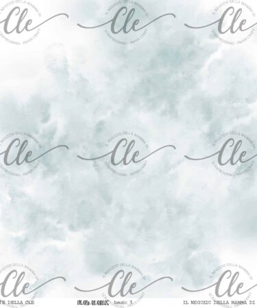 IL NEGOZIO DELLA MAMMA DI CLE - LE CARTE DELLA CLE - COLLEZIONE FLUFFY BUBBLES  - CARTA BIFACCIALE BASIC 3