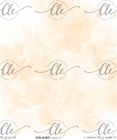 IL NEGOZIO DELLA MAMMA DI CLE - LE CARTE DELLA CLE - COLLEZIONE FLUFFY BUBBLES  - CARTA BIFACCIALE BASIC 5