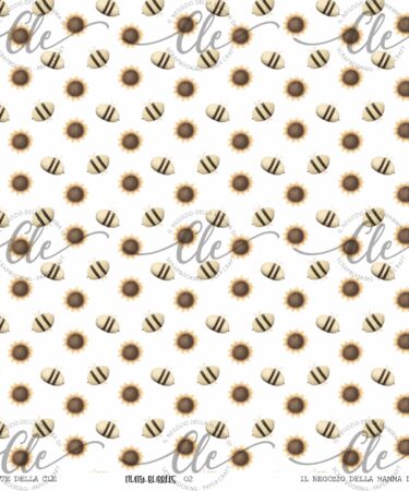 IL NEGOZIO DELLA MAMMA DI CLE - LE CARTE DELLA CLE - COLLEZIONE FLUFFY BUBBLES  - CARTA PATTERNED 2